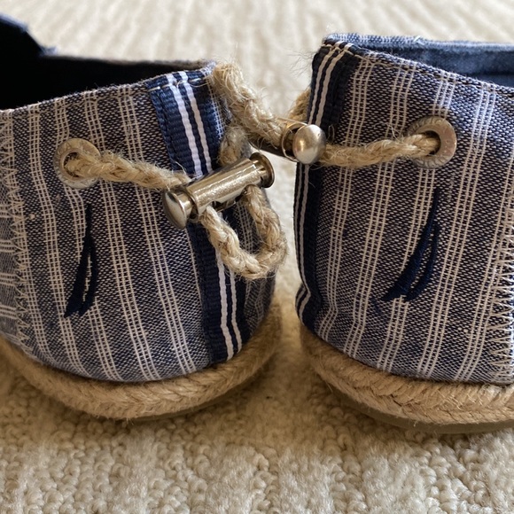 Nautica Striped Canvas Rutter Flats - Picture 10 of 11
